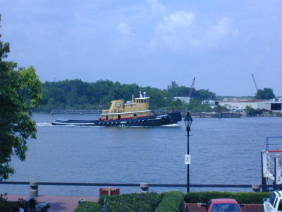 A Tug boat on the Savannah River