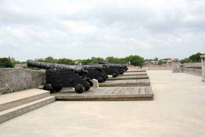 Cannons at fort