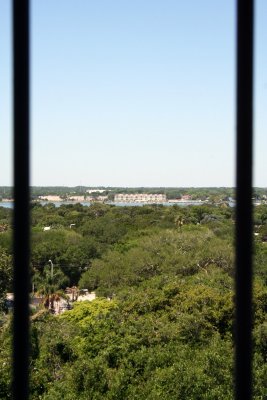 View from St Augustine Lighthouse on Anastasia Island