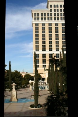 Outside the Bellagio