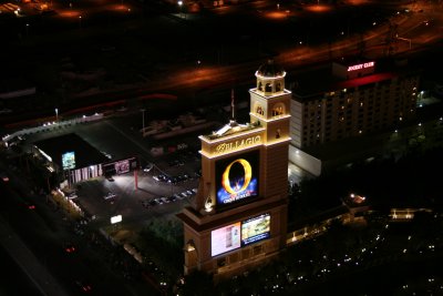 View from atop the Paris Hotel