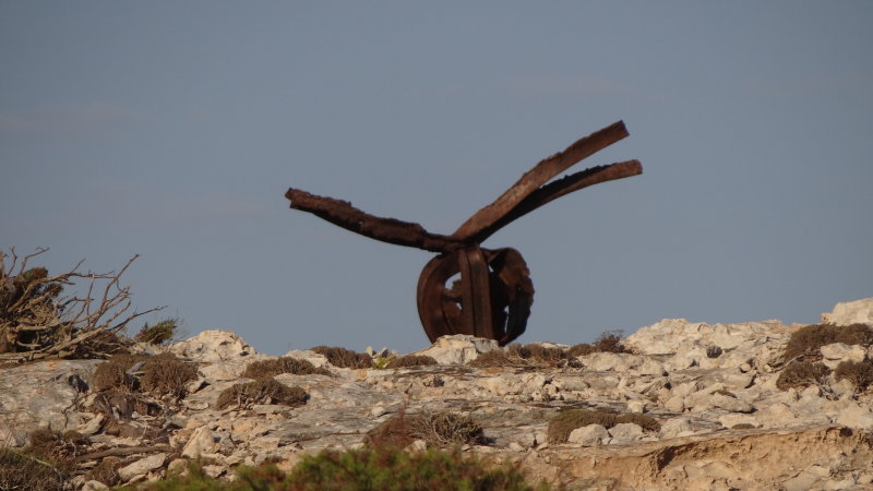 Sculpture Behind Tramuntana