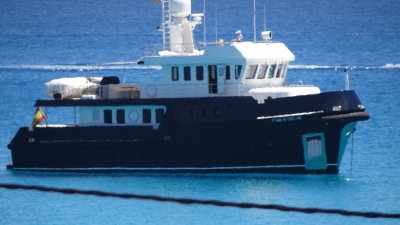 Luxury 'Tug Boat' off Es Calo