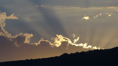 Sunrise Behind La Mola