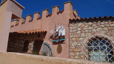 Castillo de Formenterathe amazing folly on Migjorn beachcomplete with its own cannons! Pirates Ahoy!