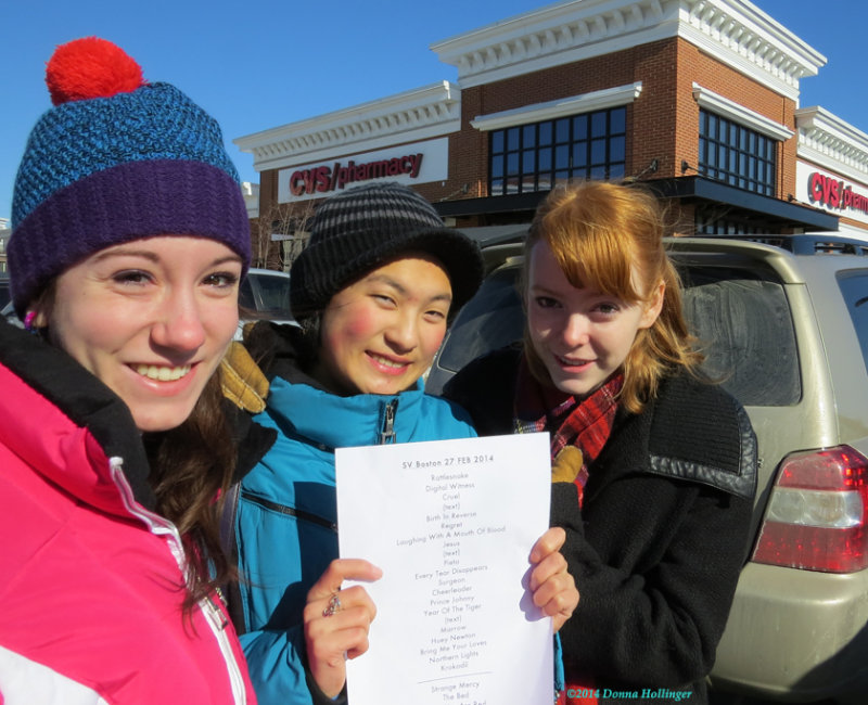 Larkin, Laurel and Charlotte with