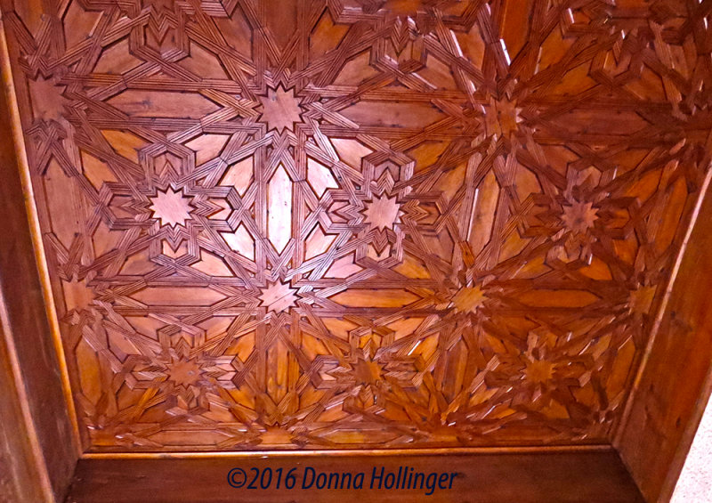 Star Pattern on Ceiling
