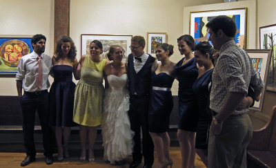 Photos in the Back Room, Erins Wedding