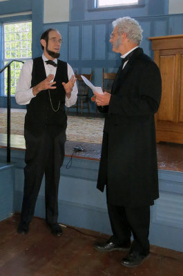 Honest Abe, and Justin Smith Morrill