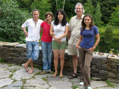 Tommaso, Anabelle, Isabelle, Peter and Amelia 