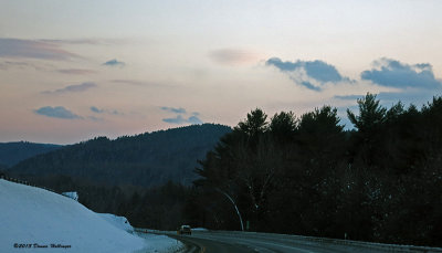 Driving Up Through New Hampshire