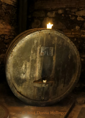 Vintage Barrel In Dievole Wine Cellar, II