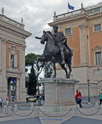 Marcus Aurelius on his horse