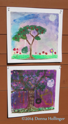 Apple Art used for the Apple Fest from Newton School