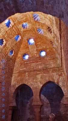 Star Shaped Holes to Let Light into Turkish Bath Houses