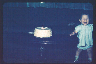 6-13-Baby's 1st B-Day cake_the girls.jpg