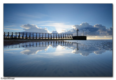 Reflected Clouds II