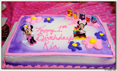 Ria's 1st Birthday