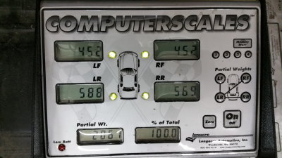 Total Chassis Weight 2061 Lbs!