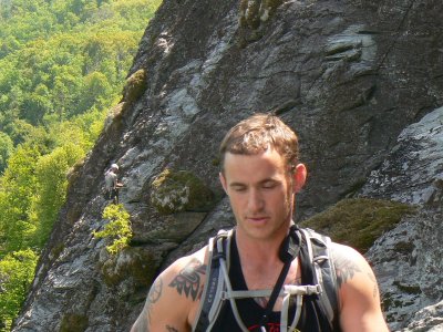 Bryce & background climber