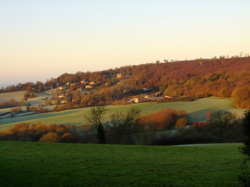 Toys  Hill , from  the  Ide  Hill  footpath