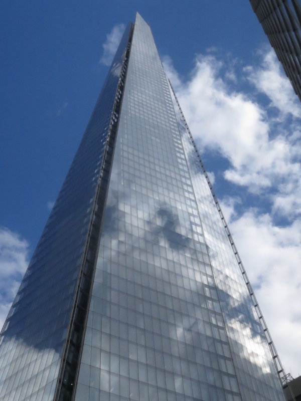  Standing , with its head  in  the  clouds .