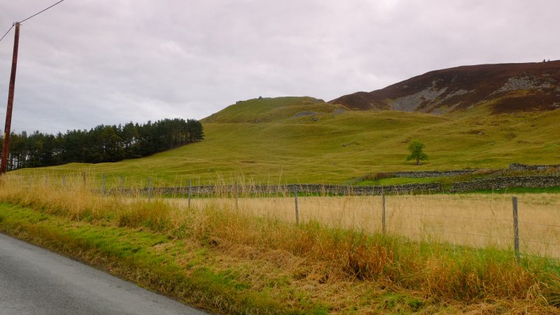 Tinnis  Castle  mound.