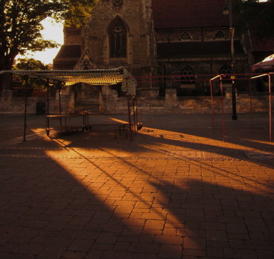 Evening  in  the  market  place.