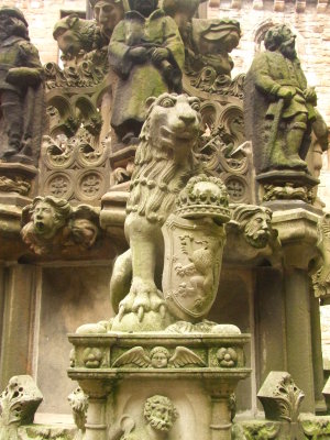 Detail  from  the  Courtyard  fountain