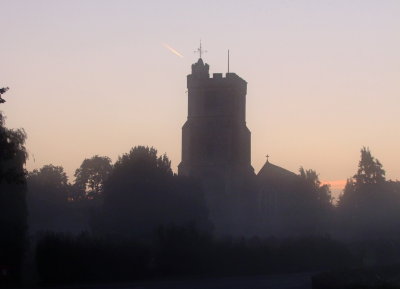 All  Saints  Church  at  dawn.