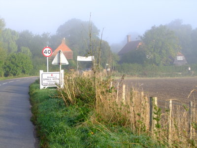 A  misty  morning  at  Smallhythe.