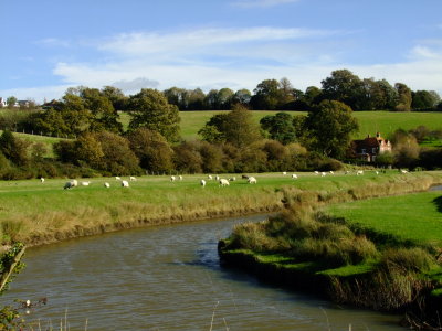 Rolvendene  Farm , and  the  River Tillingham