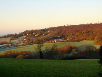 Toy's  Hill , from  the  Ide  Hill  footpath