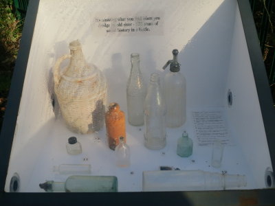 Bottles  found  in  the  New  River.