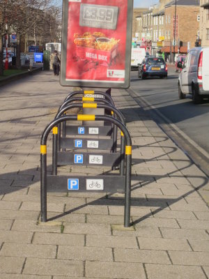 The local pushbike park.