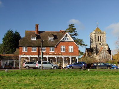 A  rural  idyll - 11.00hrs  Church  12.00hrs  Sunday  lunch  in  the  pub.