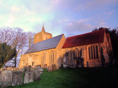 Early  sunshine  on  the  Grade II Listed  church  of  St. Michael