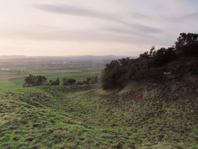 Rockhall  mote ; the  rock  cut  ditch