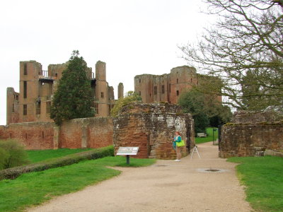 Ann  at  the  North  Gate , Kenilworth  Castle