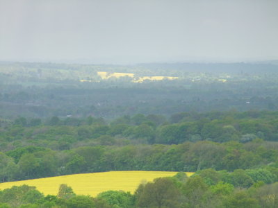 Looking  south  across  The  Medway  Valley