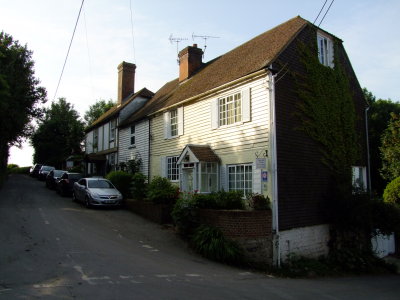 Weatherboarded cottages