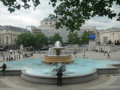 Fountains  in  Trafalgar  Square