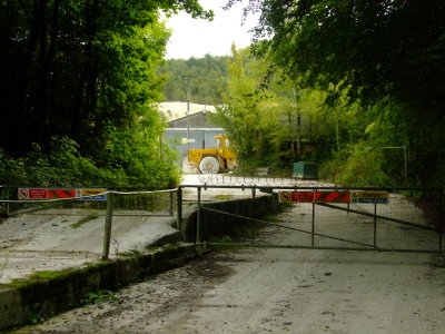 The  entrance  to  Charing  chalk  pit.
