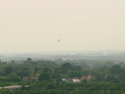 The  early  balloon  and  morning  mist.