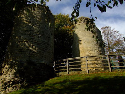 Knaresborough  Castle  : The  main  gate