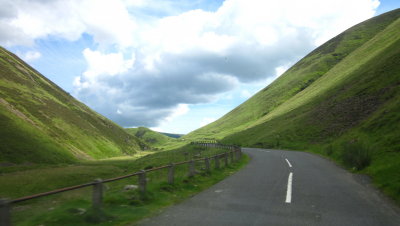 The  A708  road  from  Moffat  to  Selkirk
