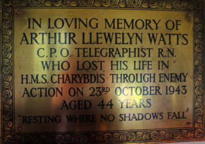 An  epitaph  to  a  loved  son, in Bettws  Penpont  Church