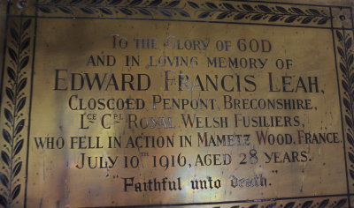 In  the  same  wall  of  the  Penpont  Bettws ( Estate)  Church