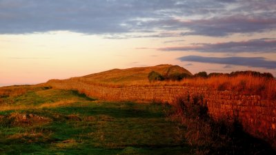 Dawn  light over  Winshield  Crags