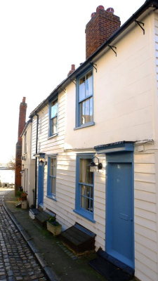 Aged  weatherboarded  cottage